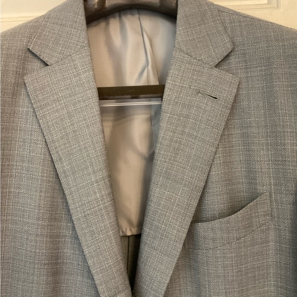 Ermenegildo Zegna Blazer, Gray, Classic Luxury for Men, Timeless, 44” Chest - Picture 2 of 8